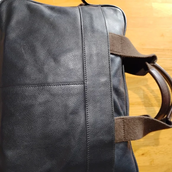 Coach Madison Cafe Leather Carryall Satchel